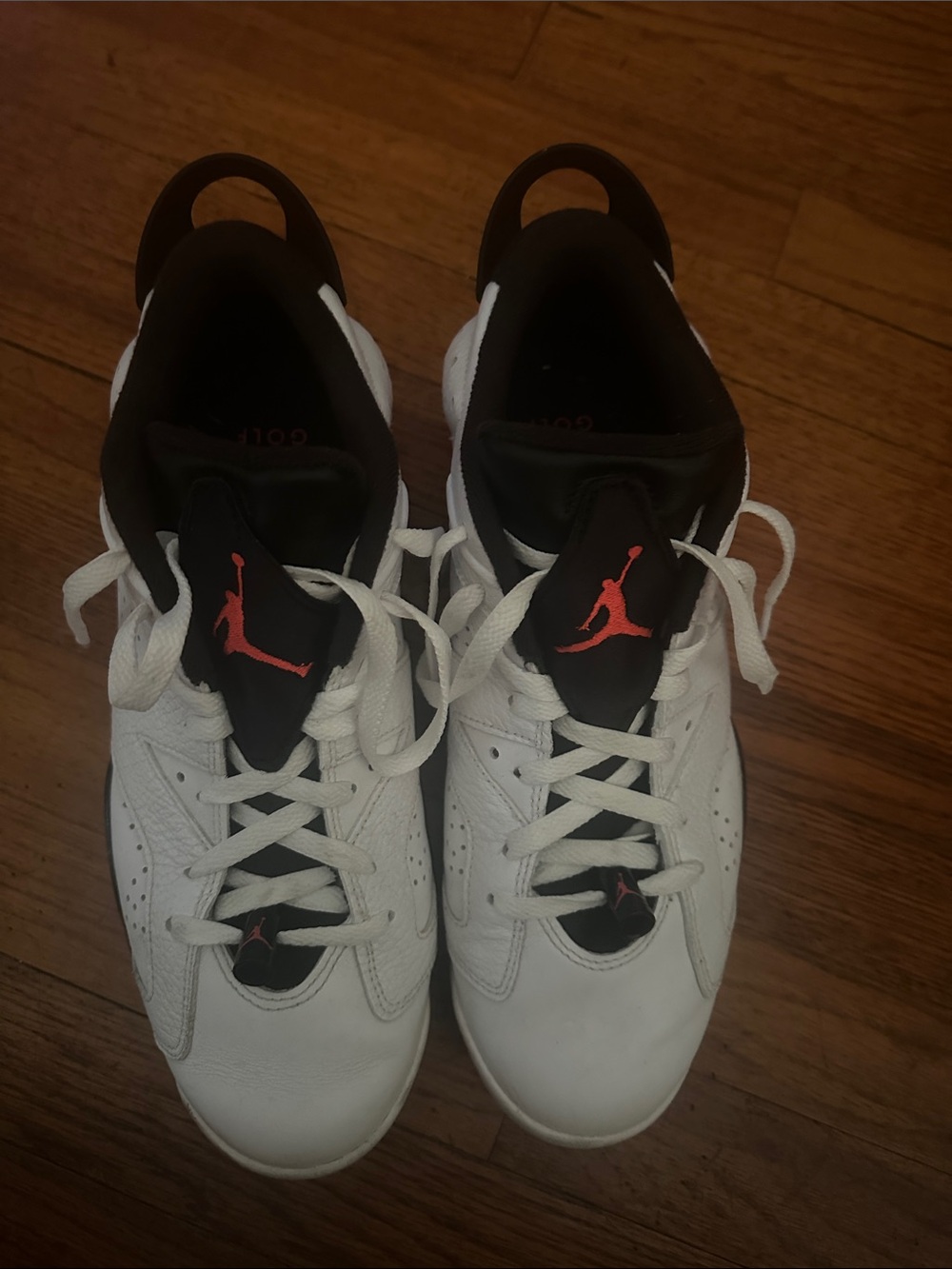 Air Jordan Men ‘s Retro 6 low golf white 11